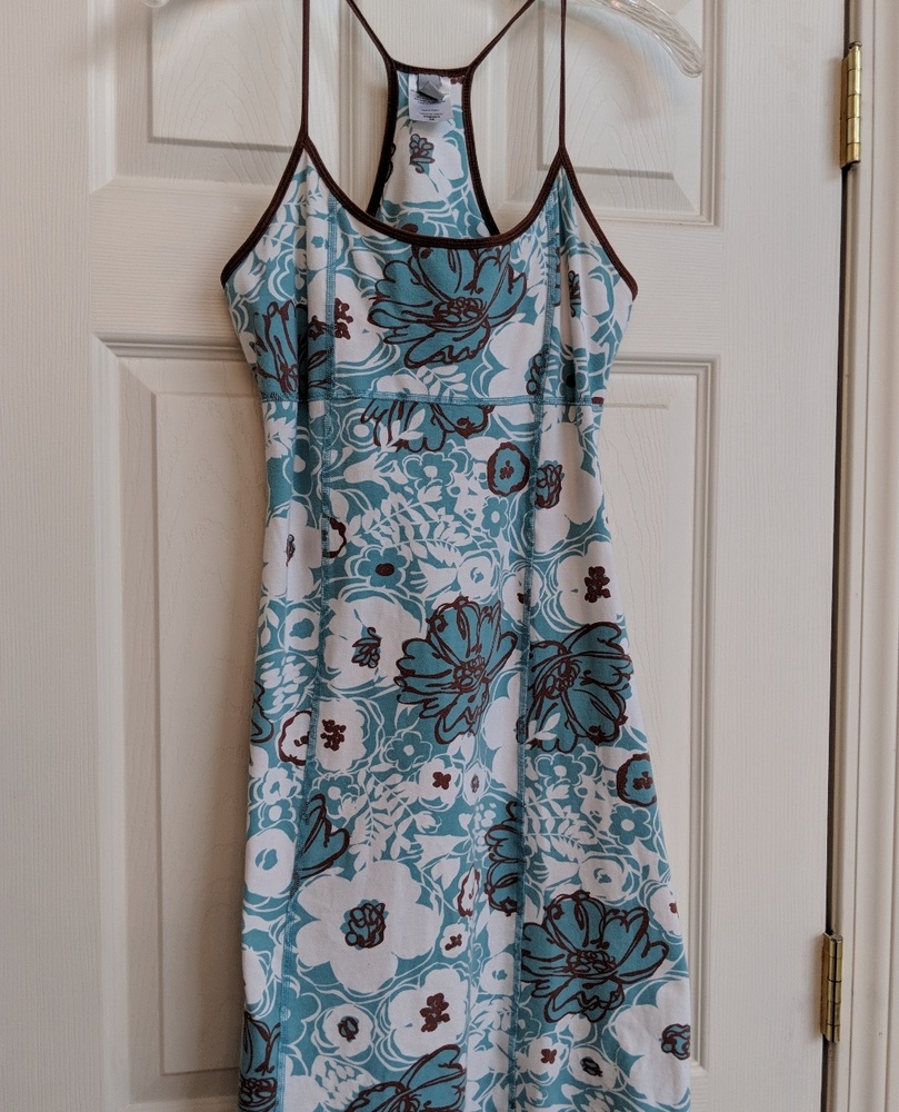 Patagonia sun dress floral sleeveless size medium